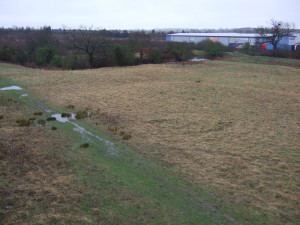 From bridge 2 Boys Hall Moat