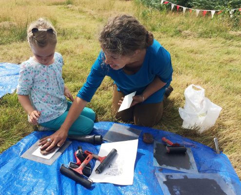 Clay printmaking with Sara Trillo (TP)