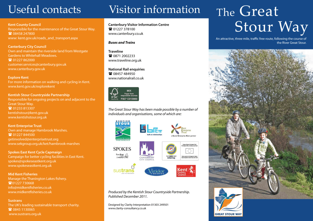 Great StourWay leaflet