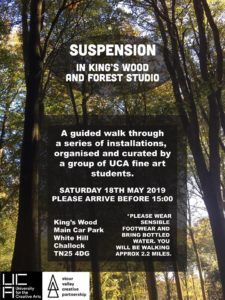 Suspension Exhibition Suspension poster